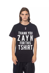 Nicolo Tonetto Black Cotton Men T-Shirt -   -  Nicolo Tonetto.